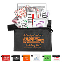 27 Piece First Aid in Zipper Pouch